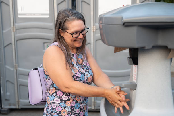 Best Portable restroom trailer rental  in Texanna, OK
